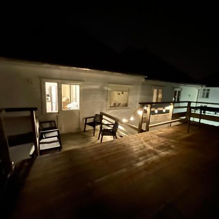 Central Bnb Stavanger At Bertis Ap 9 Generous Rooftop Terrace المظهر الخارجي الصورة