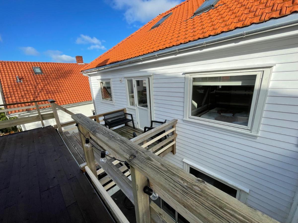 Central Bnb Stavanger At Bertis Ap 9 Generous Rooftop Terrace المظهر الخارجي الصورة